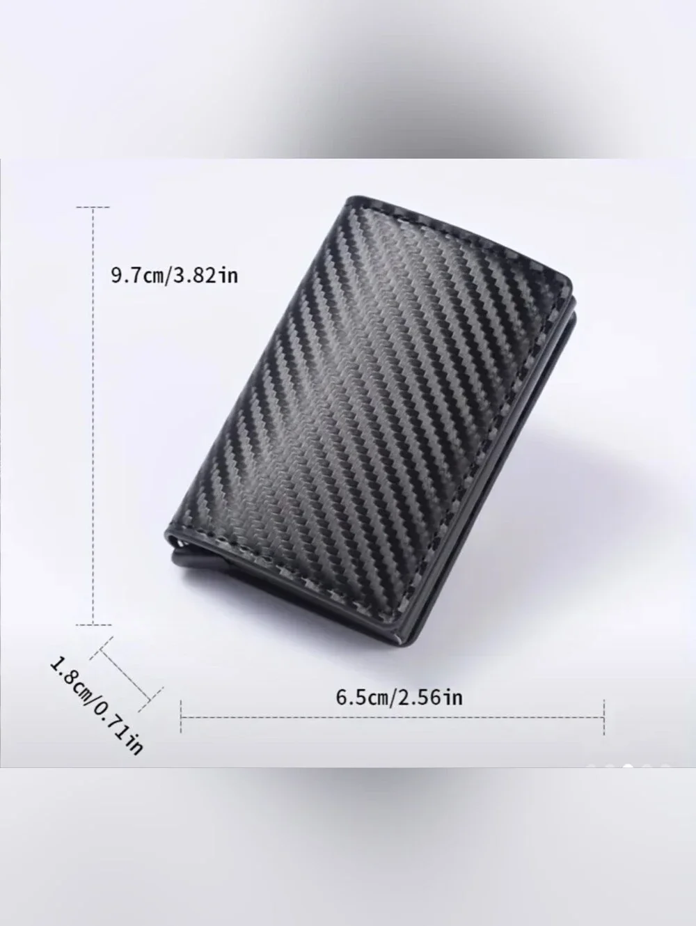 Modern, Sleek Black Wallet